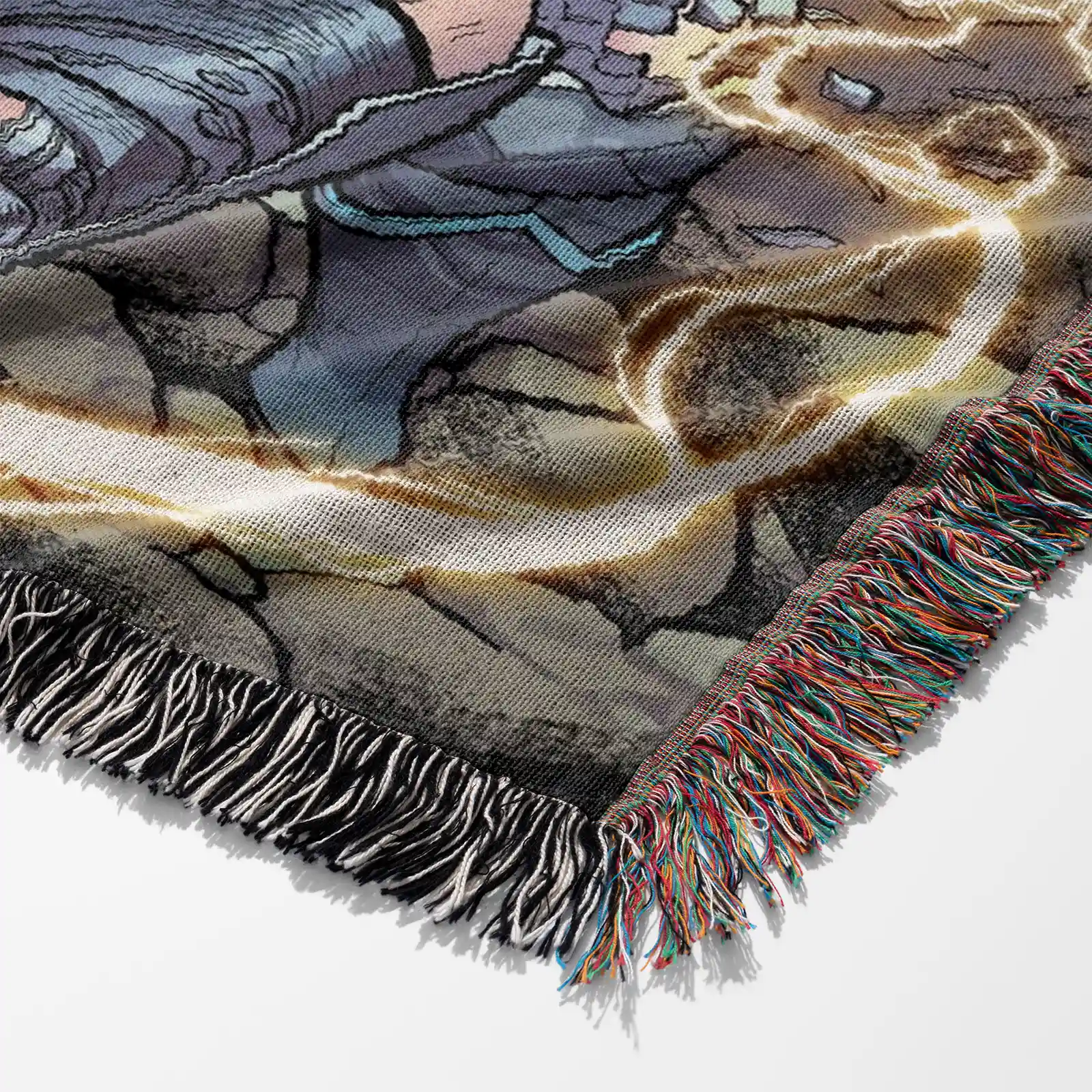 Avenger Comic Cover 2018 #64 Woven Tapestry Throw Blanket – Colorful Wall Art, Cool Room Decor, Collectible Accent - Image 6