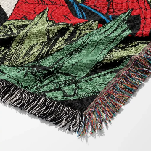 Spider Woven Tapestry Throw Blanket – Fun Wall Art, Cozy Room Decor, Collectible Accent - Image 6