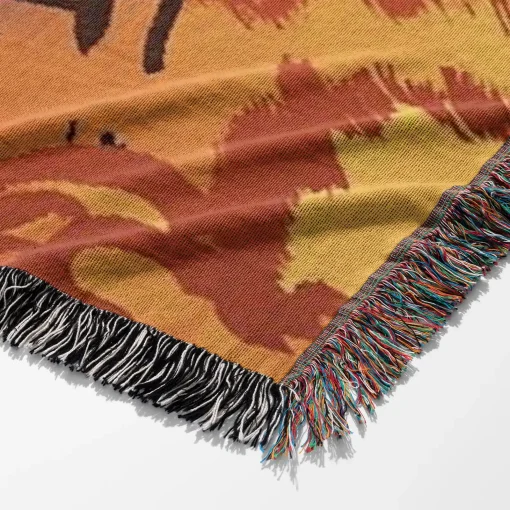 Trans Robot Woven Tapestry Throw Blanket – Fun Wall Rug, Stylish Room Decor, Perfect Gift - Image 6