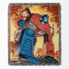 Transformers woven tapestry throw blanket, featuring a bright wall rug design and cool room decor, perfect as a gift for fans and collectors.