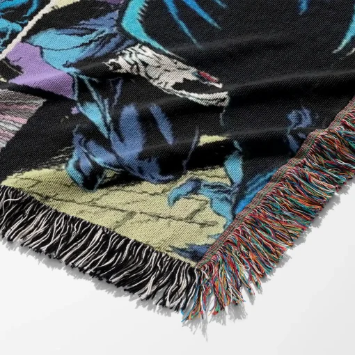 Venom Comic Cover Woven Tapestry Throw Blanket – Stylish Wall Rug, Cozy Room Decor, Perfect Gift - Image 6