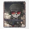 Call of Duty woven tapestry throw blanket, featuring bold wall rug design, perfect for room and home decor, with a cozy throw for fans.