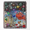 Among Us woven tapestry throw blanket, stylish wall art perfect for room and home decor, a must-have for fans.