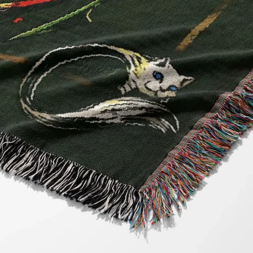 Souls Sorcerer Inventory Woven Tapestry Throw Blanket – Stylish Wall Rug, Room Decor, Collectible Merch - Image 6
