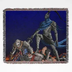 Dark Souls woven tapestry throw blanket, designed with stylish room decor and wall rug, ideal as a collectible accent and home decor piece.