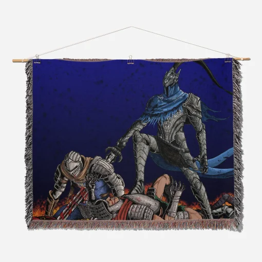 Souls Woven Tapestry Throw Blanket – Stylish Room Decor, Wall Rug, Collectible Accent, Home Decor - Image 2