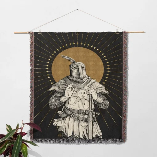 Souls Woven Tapestry Throw Blanket – Stylish Home Decor, Wall Rug, Room Decor, Collectible Gift - Image 2