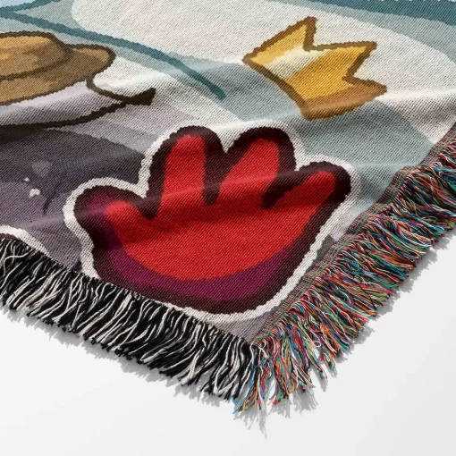 Among Game Woven Tapestry Throw Blanket – Stylish Wall Art, Room & Home Decor, Perfect for Fans - Image 6
