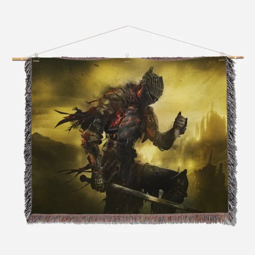 Souls Woven Tapestry Throw Blanket – Epic Wall Art, Cozy Room Decor, Collectible Home Accent - Image 2