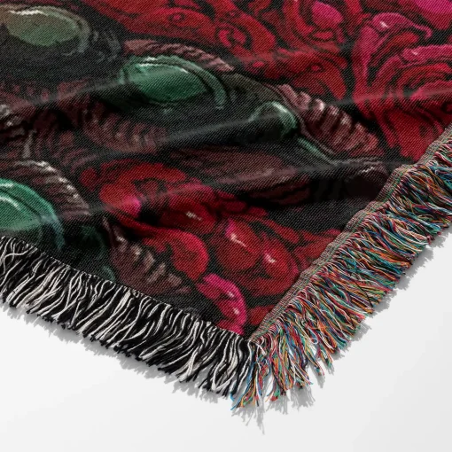 Doom Woven Tapestry Throw Blanket – Cool Wall Rug, Home Decor, Collectible Accent - Image 6