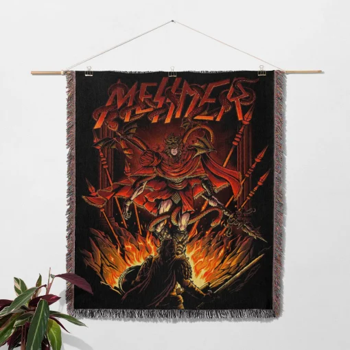 Elden Woven Tapestry Throw Blanket – Unique Room Decor, Wall Art, Home Decor, Perfect Collectible - Image 2