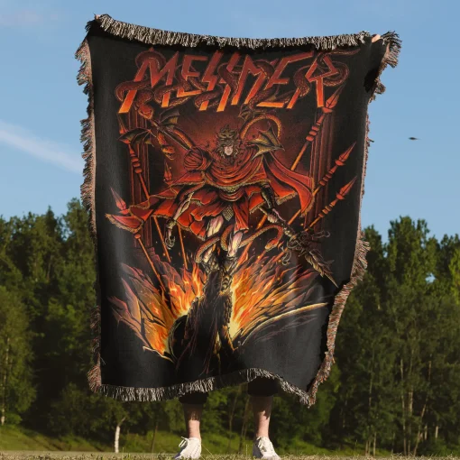 Elden Woven Tapestry Throw Blanket – Unique Room Decor, Wall Art, Home Decor, Perfect Collectible - Image 4