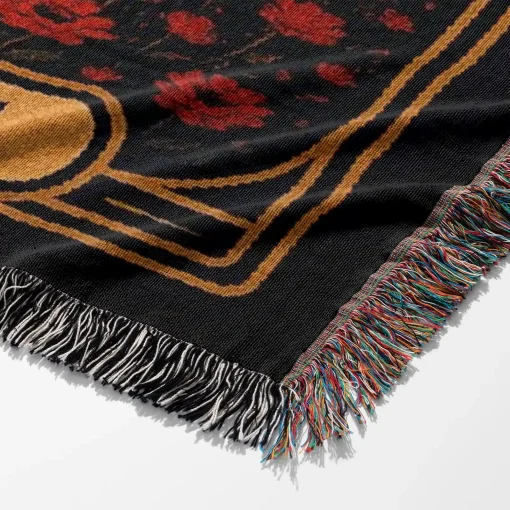 Elden Woven Tapestry Throw Blanket – Stylish Wall Rug, Room Decor, Collectible Accent - Image 6