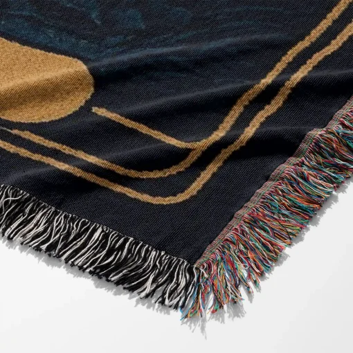 Elden The Moon Game Woven Tapestry Throw Blanket – Unique Wall Art, Cozy Room Decor, Home Decor - Image 6
