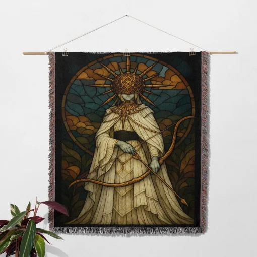 Elden Woven Tapestry Throw Blanket – Stylish Room Decor, Wall Rug, Cozy Home Decor - Image 2