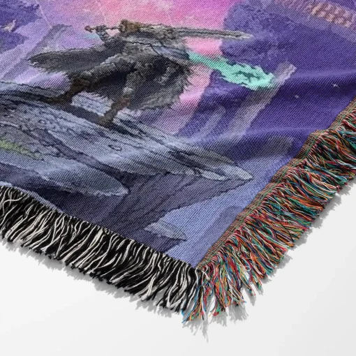 Elden Woven Tapestry Throw Blanket – Unique Wall Art, Picnic Mat, Room Decor, Perfect Gift - Image 6