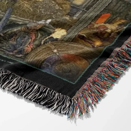 Elden Retro Pixel Woven Tapestry Throw Blanket – Collectible Wall Rug, Room Decor, Home Decor - Image 6