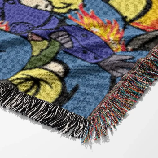 FO Woven Tapestry Throw Blanket – Cool Wall Rug, Home Decor, Room Decor, Collectible Gift - Image 6