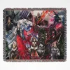Final Fantasy XIV woven tapestry throw blanket, designed with fun wall rug and picnic mat functionality, perfect as a gift for Final Fantasy fans.