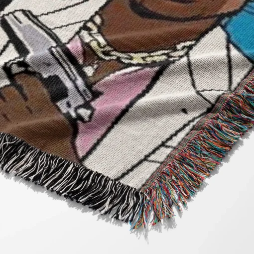 GTA Vice City Woven Tapestry Throw Blanket – Epic Wall Rug, Cozy Room Decor, Home Decor Accent - Image 6