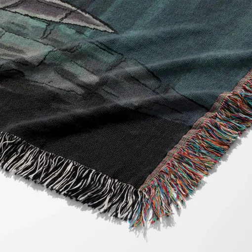 Hollow GamePixel Woven Tapestry Throw Blanket – Fun Wall Art, Room Decor, Picnic Mat, Perfect Collectible - Image 6