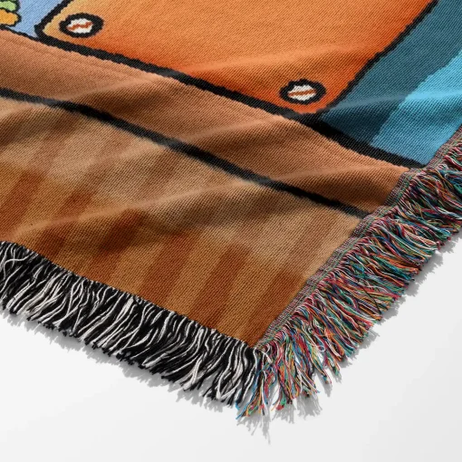 Super Mario Woven Tapestry Throw Blanket – Stylish Wall Rug, Room Decor, Collectible Merch - Image 6