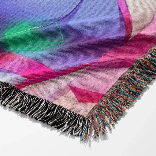 OW DVA Woven Tapestry Throw Blanket – Fun Wall Rug, Room Decor, Picnic Mat, Collectible Accent - Image 6
