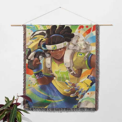 OW Lucio Woven Tapestry Throw Blanket – Epic Wall Art, Room Decor, Cozy Home Decor, Perfect Gift - Image 2