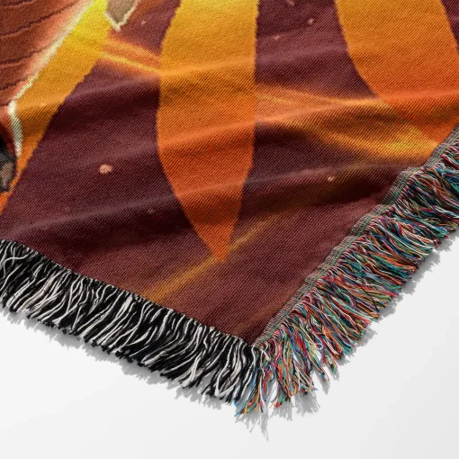 OW Mercy Woven Tapestry Throw Blanket – Unique Wall Art, Room Decor, Cozy Home Decor, Perfect Gift - Image 6