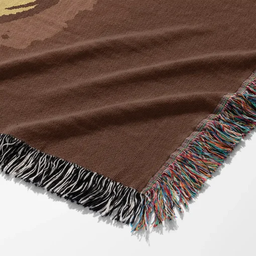 Pac Retro Woven Tapestry Throw Blanket – Stylish Wall Rug, Room Decor, Collectible Merch - Image 6