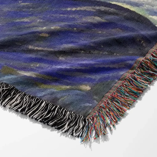 Pac The Starry Night Woven Tapestry Throw Blanket – Unique Wall Art, Cozy Room Decor, Home Decor Accent - Image 6