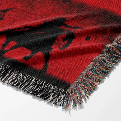 RDR Woven Tapestry Throw Blanket – Stylish Wall Rug, Room Decor, Collectible Merch - Image 6