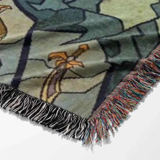 WOW Woven Tapestry Throw Blanket – Stylish Wall Art, Room Decor, Cozy Home Decor - Image 6