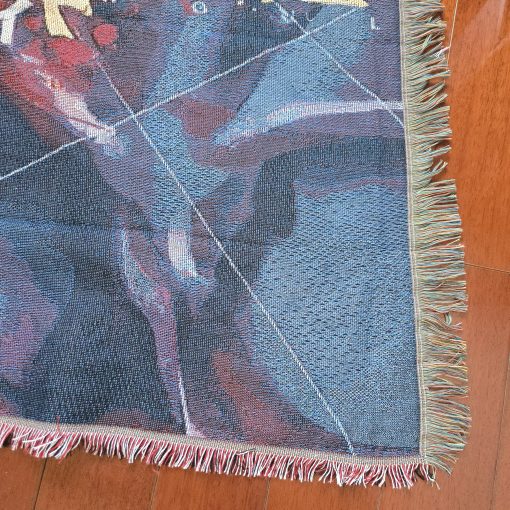 Ghoul Woven Tapestry Throw Blanket – Stylish Wall Rug, Unique Room Decor, Perfect Gift - Image 7