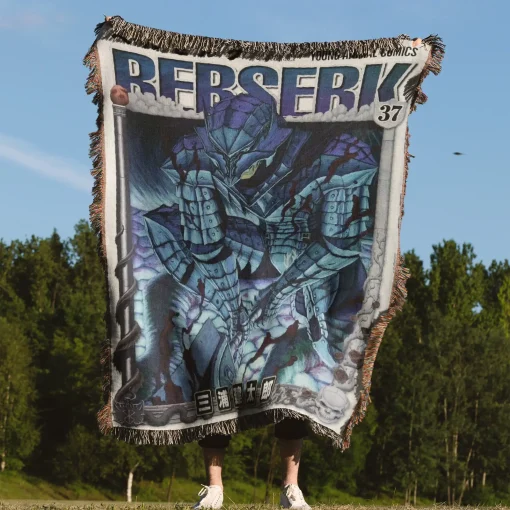 Berserk Manga Woven Tapestry Throw Blanket – Vintage Wall Art, Cool Room Decor, Collectible Accent - Image 4