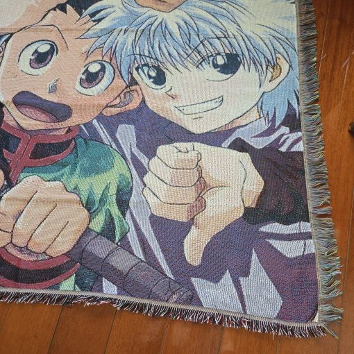 HxH Woven Tapestry Throw Blanket - Cool Anime Room Decor Wall Art Rug Gift Idea - Image 7