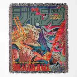 DB Woven Tapestry Throw Blanket – Stylish Wall Rug, Bright Home Decor, Perfect Gift