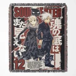 Soul Poster Woven Tapestry Throw Blanket – Retro Wall Art, Cozy Room Decor, Collectible Accent