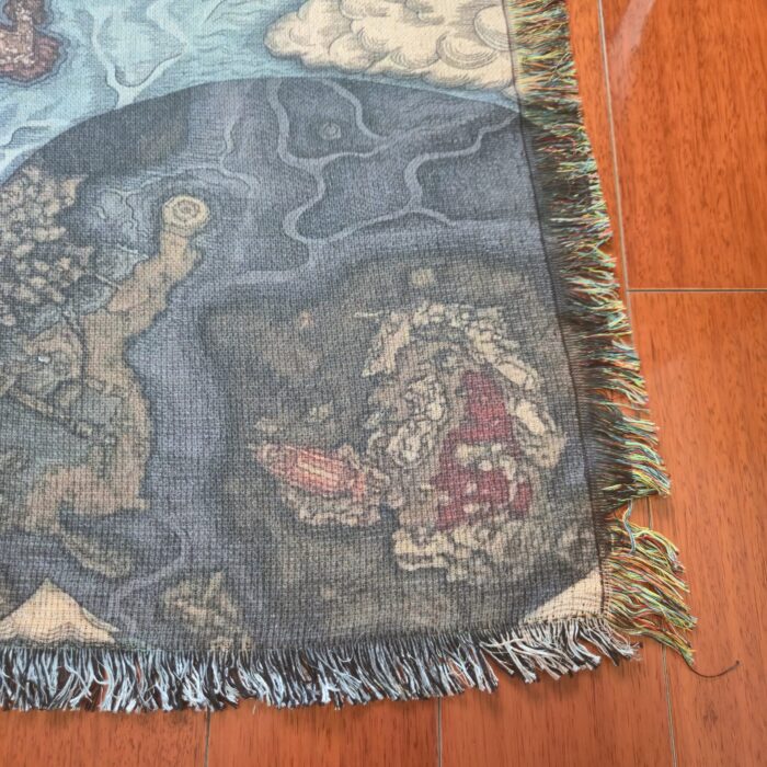 Elden Ring Retro Game Woven Tapestry Throw Blanket – Stylish Wall Rug, Room Decor, Picnic Mat, Gift - Image 7