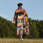 Case Closed Anime Woven Tapestry Throw Blanket – Retro Wall Art, Cozy Room Decor, Collectible Accent - Image 5