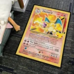 Charizard Card Rug – Epic Rug, Cool Decor for Gamers and Fans - Image 4