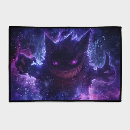 For *Pokémon* fans, this Gengar rug is a cool and spooky addition to any boys' bedroom or gaming room. It adds a fun and eerie vibe to your decor.