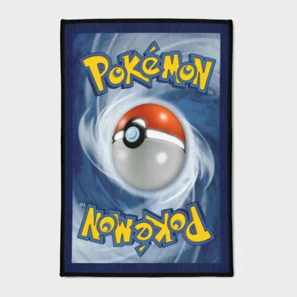 For *Pokémon* fans, this Pokeball card back rug is a cool and unique addition to your game room decor. It’s a great gift for any fan of the classic game series.