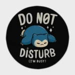 For fans of *Pokémon*, this Snorlax round rug adds a fun and relaxed vibe to your space. Perfect for gaming rooms or cozy anime decor, it brings the lovable character to life.