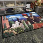 Kiki's Delivery Service Rug – Unique Rug for Bedroom, Gift for Anime Fans - Image 4