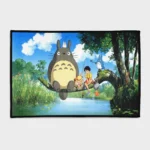 For fans of *My Neighbor Totoro*, this cute rug adds a cozy and magical touch to your anime room decor. Perfect as a gift for Totoro lovers or for creating a themed space.