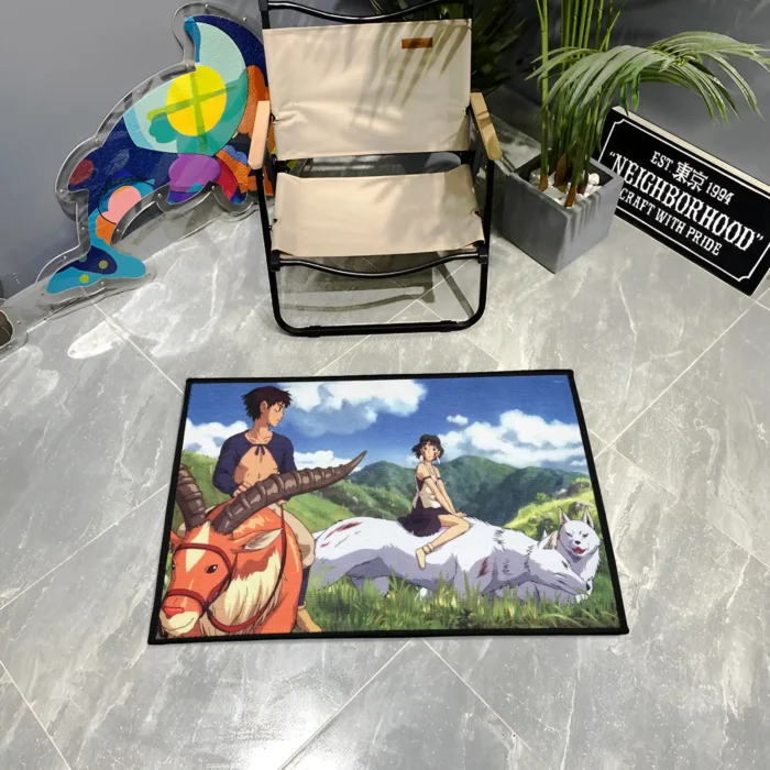 Princess Mononoke Rug – Epic Decor Rug, Great Gift for Bedroom or Game Room - Image 3