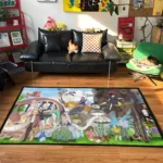 Studio Ghibli Rug – Unique Carpet for Gaming Room or Anime-Themed Space - Image 2
