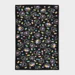 Bring the playful charm of Studio Ghibli into your space with this Soot Sprite rug. Perfect for your bedroom or cozy anime room decor, it adds a whimsical touch to your space.