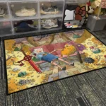 Adventure Cartoon Area Rug – Cool Cartoon Rug for Gaming Room or Gift Idea - Image 4